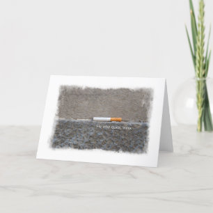 Carte Cessez De Fumer Félicitations Encouragement