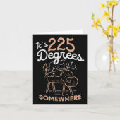Carte C'est 225 degrés quelque part (Fleur jaune)