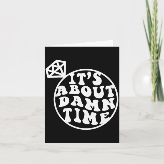 Carte C'est About Time, Big Bach Energy, Enterrement de (Devant)