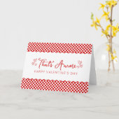 Carte C'est Amore ! Italien Heureuse Sainte-Valentin à t (Fleur jaune)