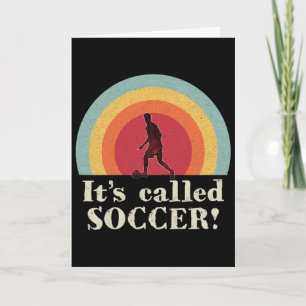 Carte C'est appelé football Funny Footll