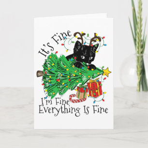 Carte C'est Bien Je Suis Bien Tout Va Bien Amus Noël