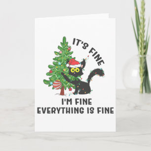 Carte C'est Bien Je Suis Bien Tout Va Bien Elf Noël Tapi