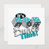 Carte C'est Bunco Time ! (Devant / Derrière)