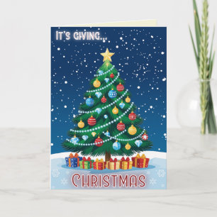 Carte C'est cadeau... Noël