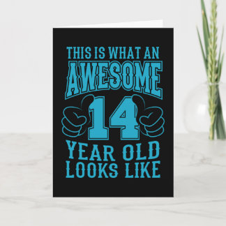 Carte C'EST CE QUI EST UN EXCELLENT 14 ANS, 14ème annive