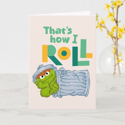 Carte C'est comme ça que je roule (Fleur jaune)