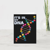 Carte C'est dans mon Dna Billiard Pool Joueur de billard (Devant)