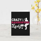 Carte C'est dans mon Dna Dminton Shuttle Racket Dminton  (Fleur jaune)