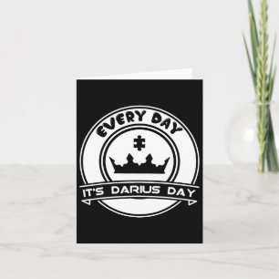 Carte C'est Darius Day Funny Meme - Celebrate Love