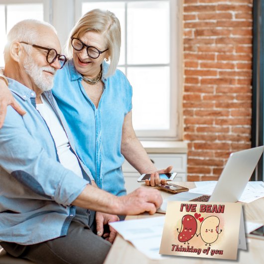 Carte C'est drôle, j'ai envie de penser à toi