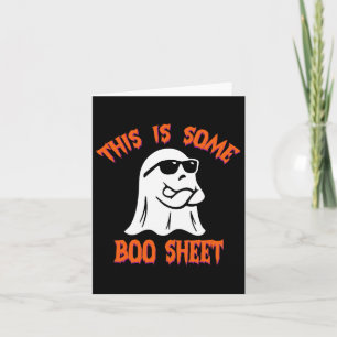 Carte C'est du papier de Boo Halloween Cool Ghost Fun 2