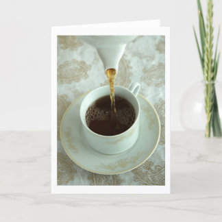 Carte C'est heure du thé