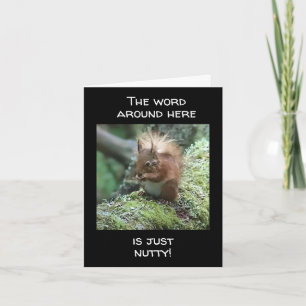 CARTE C'EST JUSTE "NUTTY", VOUS NE POUVEZ PAS ATTEINDRE 