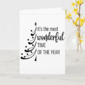 CARTE **C'EST LA PÉRIODE LA PLUS MERVEILLEUSE DE L'ANNÉE (Fleur jaune)