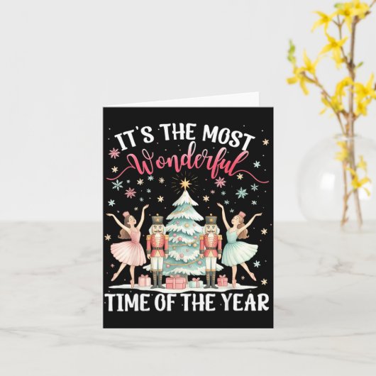 Carte C'est la période la plus merveilleuse de l'année C (Fleur jaune)