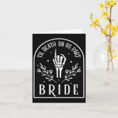 Carte C'est la période la plus merveilleuse d'Halloween  (Fleur jaune)