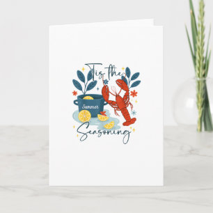 Carte C'est la saison de Noël Citation