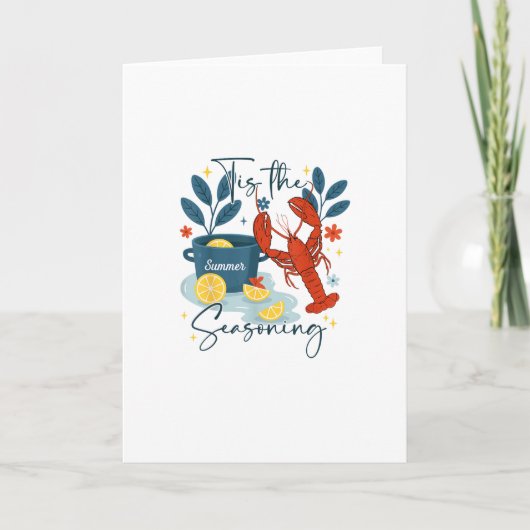 Carte C'est la saison de Noël Citation (Devant)