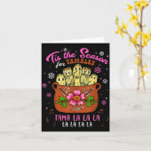 Carte C'est la saison des Tamales Mexican Tamala Navidad (Fleur jaune)