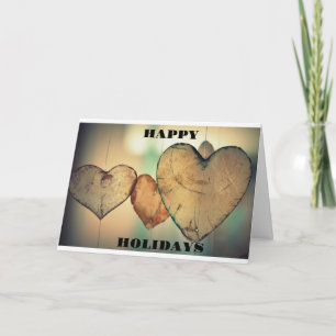 Carte C'est la saison pour être "joyeux" - "Deck the Hal