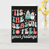 Carte C'est la saison pour ressentir vos sentiments Cons (Fleur jaune)