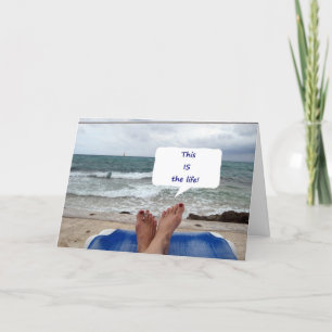 CARTE C'EST LA VIE=U R 50 / J'EN JOUIS