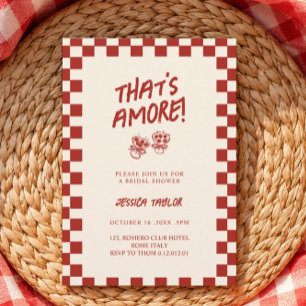 Carte C'est l'amour Mariage italien vintage Shower