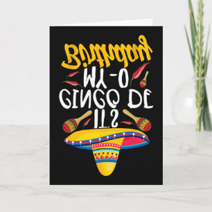 Carte C'est l'anniversaire de Cinco De My-o Cinco De May