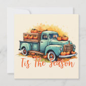 Carte "C'Est Le Camion Citrouille De La Saison (Devant)