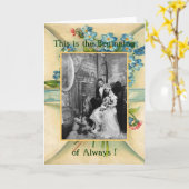 Carte C'est le début de toujours ! (Fleur jaune)