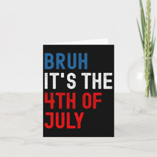 Carte C'est le Drapeau américain 4 juillet Patriotique M