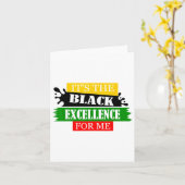 Carte C'est le Mois de l'excellence noire pour moi - J (Fleur jaune)