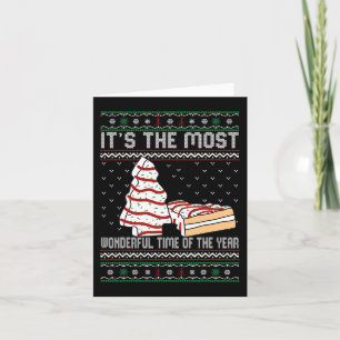 Carte C'Est Le Moment Le Plus Merveilleux De L'Année Noë