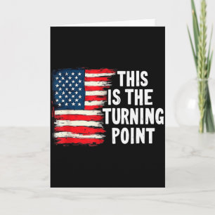 Carte C'est le Tee Turning Point Drapeau Usa pour hommes