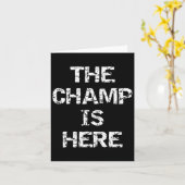 Carte C'est le temps de football, studio de design drôle (Fleur jaune)