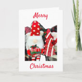 CARTE C'EST LE TEMPS LE PLUS MERVEILLEUX DE L'ANNÉE (Devant)