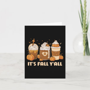 Carte C'est l'Halloween de l'automne Y'all Rétro Hallowe