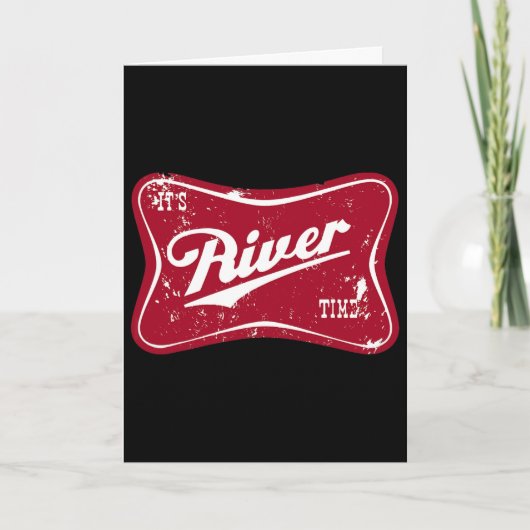 Carte C'est l'heure de la rivière (Devant)