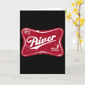 Carte C'est l'heure de la rivière (Fleur jaune)