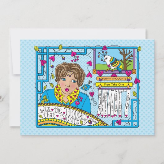Carte C'est l'intention qui compte_Carte plate 7"x5" (Devant)