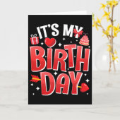 Carte C'est mon anniversaire Saint-Valentin Anniversaire (Fleur jaune)