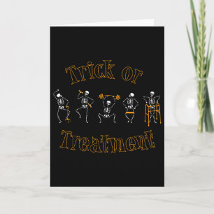 Carte C'Est Mon Costume D'Halloween Skeleton Drôle Hallo