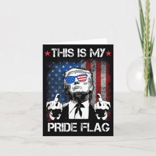 Carte C'Est Mon Drapeau De Fierté 4 juillet Américain Su