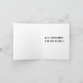 Carte C'est mon pain et beurre (Intérieur)