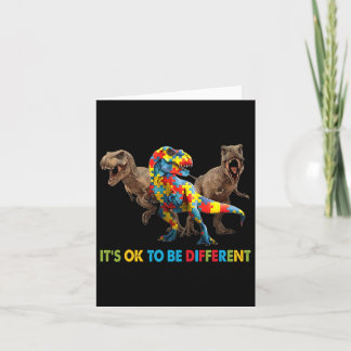 Carte C'est OK d'être une autre Sensibilisation sur l'au