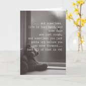 Carte C'est OK Not to OK Incitcard (Fleur jaune)