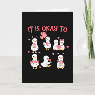 Carte C'est Okay Pour Aller Valentine Problème de santé