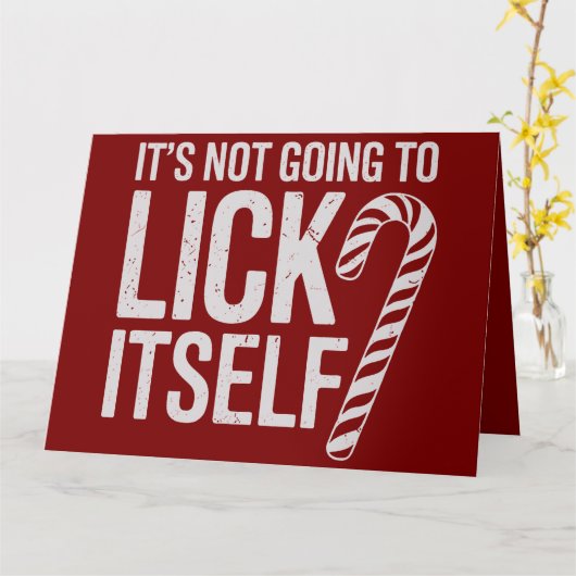 Carte C'est pas tout seul Méchant Sarcastique (Fleur jaune)