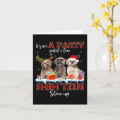 Carte C'est Pas Une Fête Jusqu'à Ce Que Quelques Pères N (Fleur jaune)